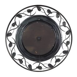 Discount ✔️ Brown Rustic Metal Wall Clock by Ivory and Iris 🔔 -Cheap Ivory and Iris Store D362079S 7