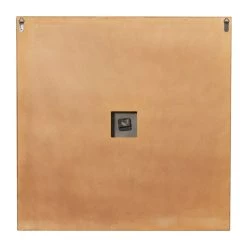 Deals 🌟 Light Brown Farmhouse Wood Wall Clock by Ivory and Iris 💯 -Cheap Ivory and Iris Store D362082S 4