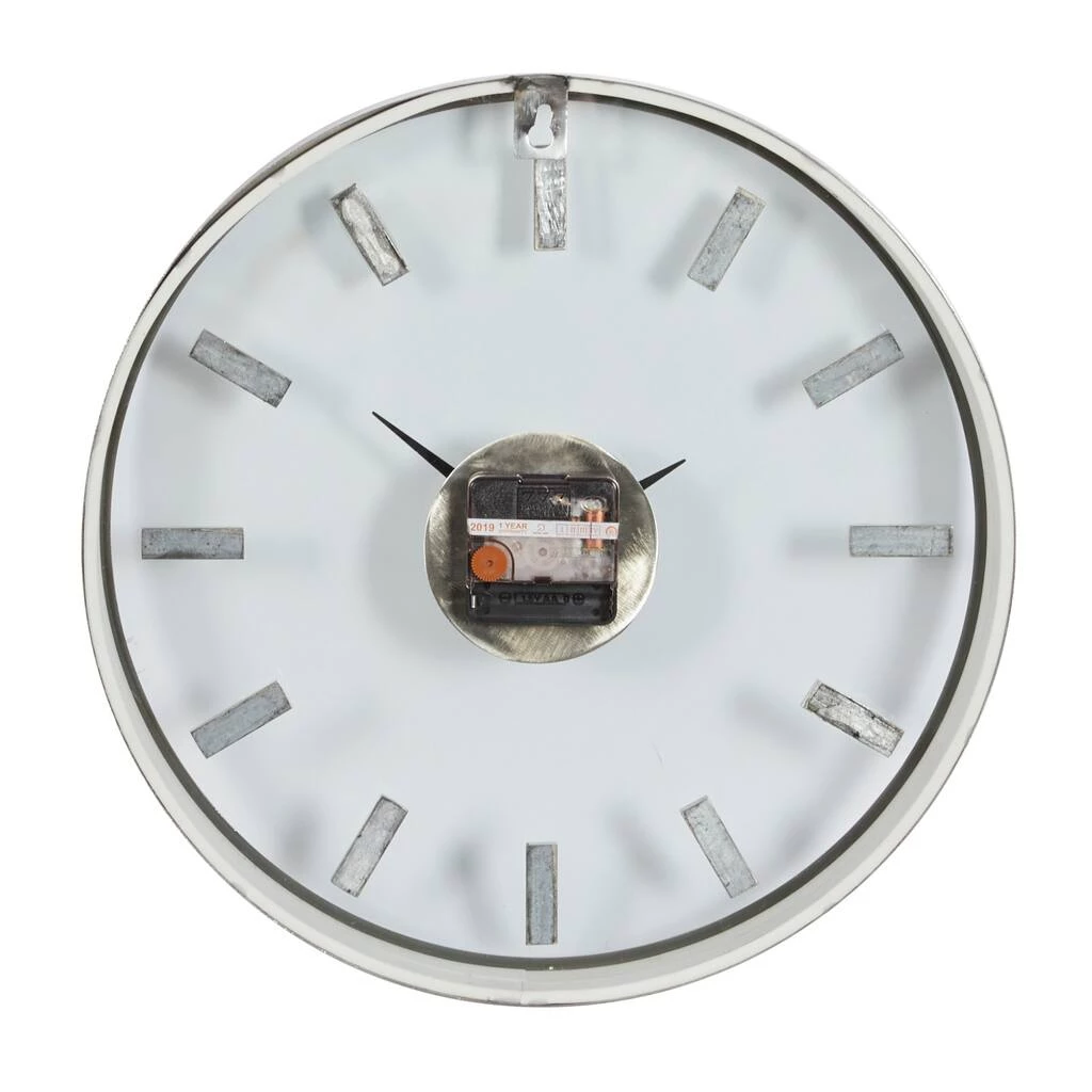 Best reviews of π 14" Silver Aluminum Modern Wall Clock by Ivory and Iris π 6 Best reviews of π 14" Silver Aluminum Modern Wall Clock by Ivory and Iris π - Image 6
