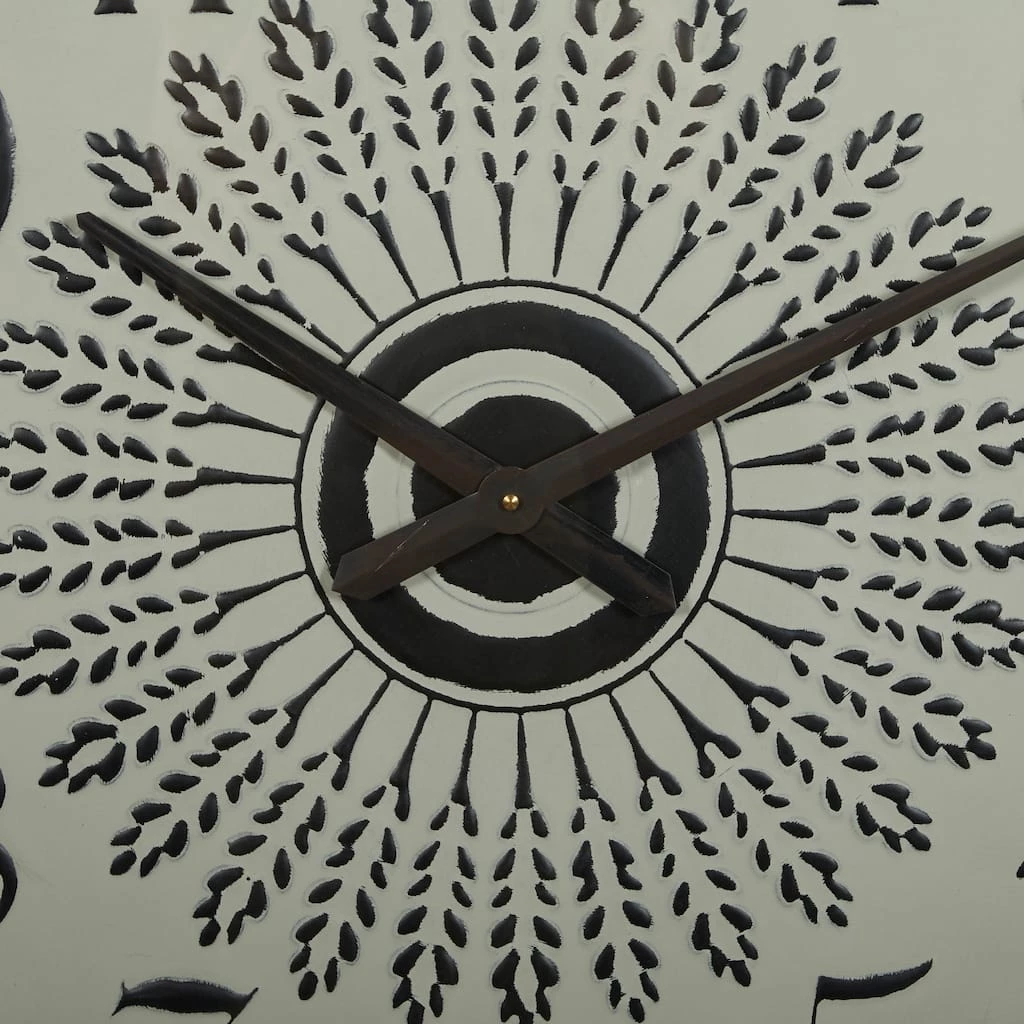 Buy π 28" Gray Metal Farmhouse Wall Clock by Ivory and Iris β€οΈ 3 Buy π 28" Gray Metal Farmhouse Wall Clock by Ivory and Iris β€οΈ - Image 3