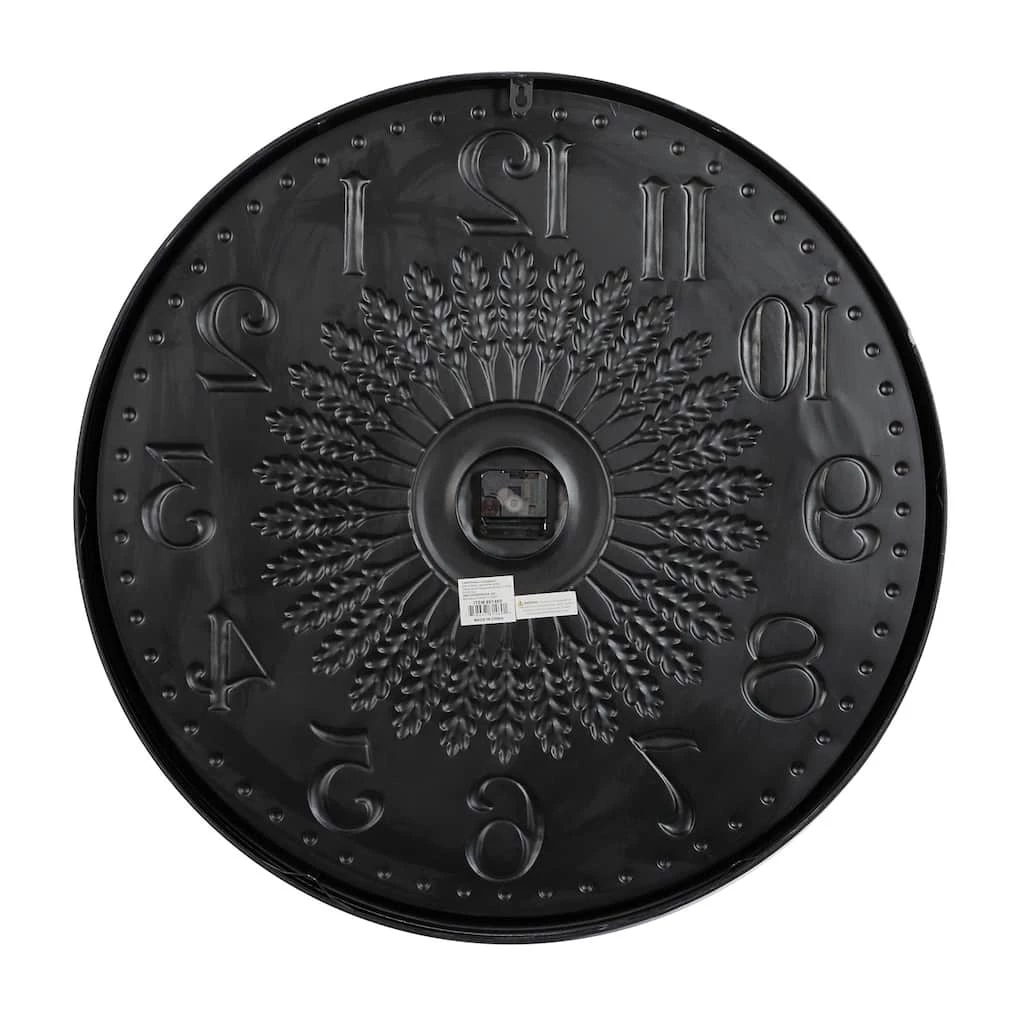 Buy π 28" Gray Metal Farmhouse Wall Clock by Ivory and Iris β€οΈ 4 Buy π 28" Gray Metal Farmhouse Wall Clock by Ivory and Iris β€οΈ - Image 4