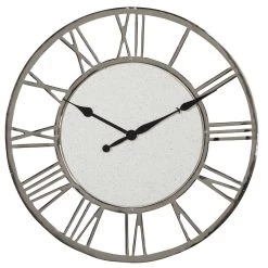 Brand new 🌟 24" White Aluminum Contemporary Wall Clock by Ivory and Iris 🤩