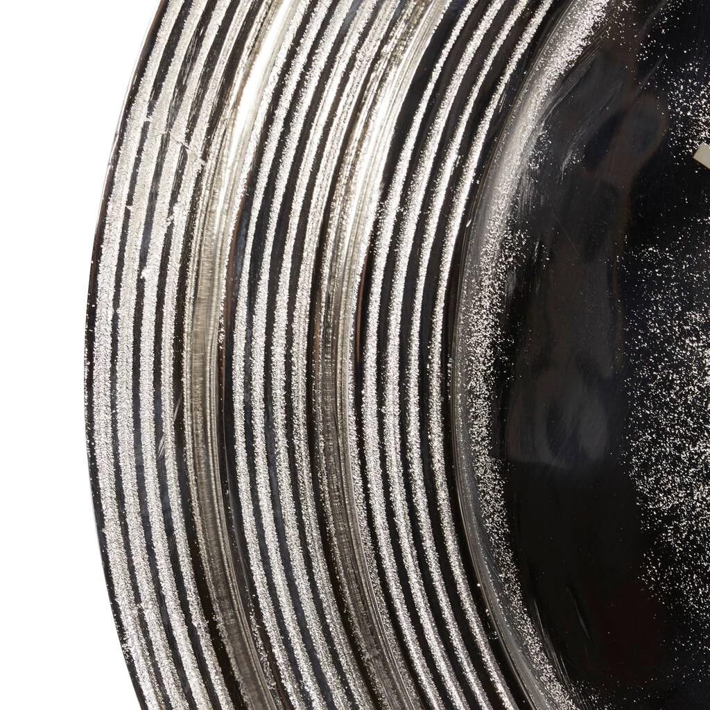 Best deal 😉 24" Silver Aluminum Coastal Wall Clock by Ivory and Iris 🧨 4 Best deal 😉 24" Silver Aluminum Coastal Wall Clock by Ivory and Iris 🧨 - Image 4