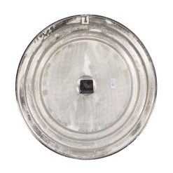 Best deal 😉 24" Silver Aluminum Coastal Wall Clock by Ivory and Iris 🧨 12 Best deal 😉 24" Silver Aluminum Coastal Wall Clock by Ivory and Iris 🧨 -Cheap Ivory and Iris Store D362112S 5