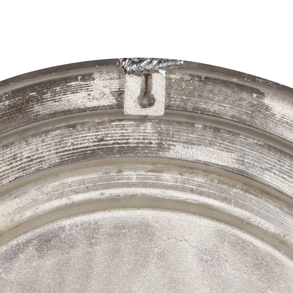 Best deal 😉 24" Silver Aluminum Coastal Wall Clock by Ivory and Iris 🧨 6 Best deal 😉 24" Silver Aluminum Coastal Wall Clock by Ivory and Iris 🧨 - Image 6