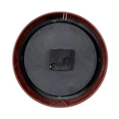 Best Pirce 💯 10" Multicolored Metal Vintage Wall Clock Set by Ivory and Iris 😍 -Cheap Ivory and Iris Store D362113S 5