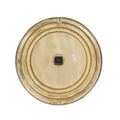 Promo 😉 24" Gold Aluminum Coastal Wall Clock by Ivory and Iris 👏 -Cheap Ivory and Iris Store D362114S 6