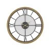 Best reviews of 🥰 40" White Wood Vintage Wall Clock by Ivory and Iris 💯