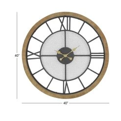 Best reviews of 🥰 40" White Wood Vintage Wall Clock by Ivory and Iris 💯 14 Best reviews of 🥰 40" White Wood Vintage Wall Clock by Ivory and Iris 💯 -Cheap Ivory and Iris Store D362115S 7