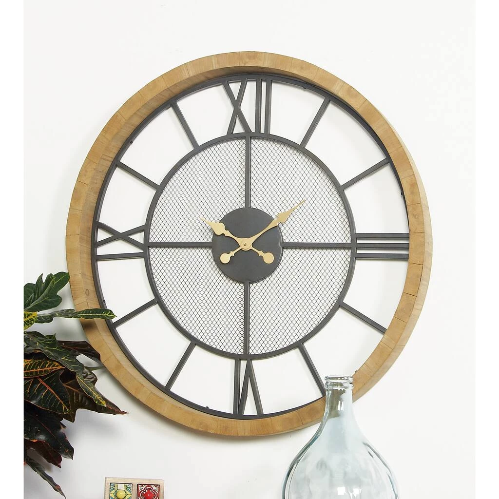 Best reviews of 🥰 40" White Wood Vintage Wall Clock by Ivory and Iris 💯 8 Best reviews of 🥰 40" White Wood Vintage Wall Clock by Ivory and Iris 💯 - Image 8