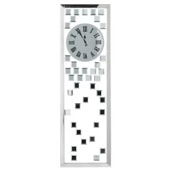 Cheap 👏 42" Silver Stainless Steel Glam Wall Clock by Ivory and Iris 🛒