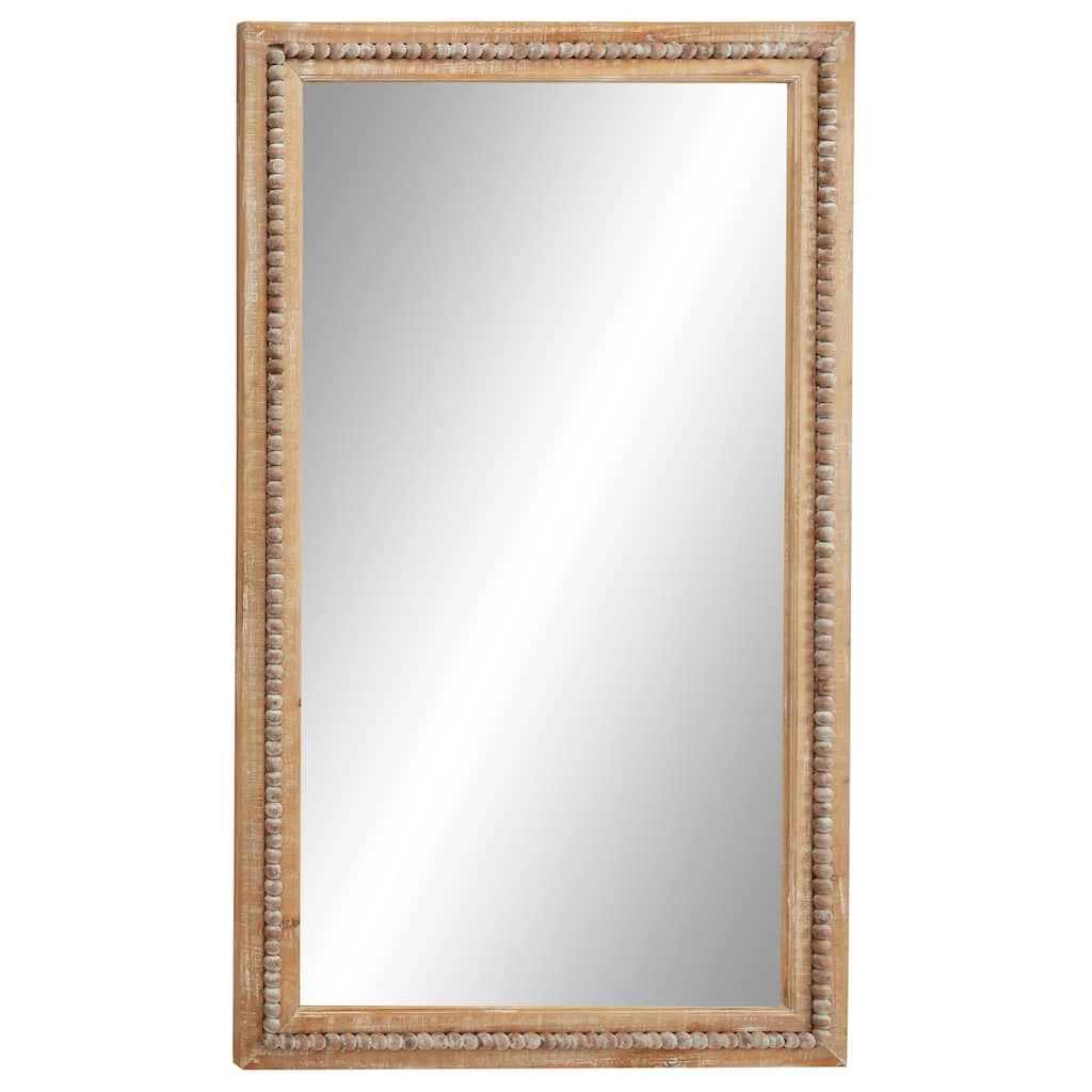 Top 10 ❤️ 48" Light Brown Boho Style Wood Wall Mirror by Ivory and Iris 🔔 1 Top 10 ❤️ 48" Light Brown Boho Style Wood Wall Mirror by Ivory and Iris 🔔