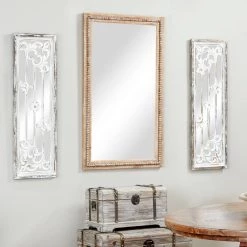 Top 10 ❤️ 48" Light Brown Boho Style Wood Wall Mirror by Ivory and Iris 🔔 17 Top 10 ❤️ 48" Light Brown Boho Style Wood Wall Mirror by Ivory and Iris 🔔 -Cheap Ivory and Iris Store D362127S 8