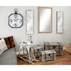 Top 10 ❤️ 48" Light Brown Boho Style Wood Wall Mirror by Ivory and Iris 🔔 18 Top 10 ❤️ 48" Light Brown Boho Style Wood Wall Mirror by Ivory and Iris 🔔 -Cheap Ivory and Iris Store D362127S 9