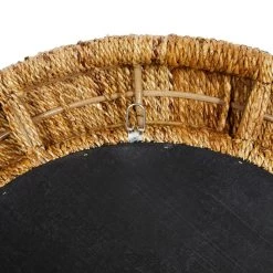 Top 10 😍 35" Brown Coastal Rattan Wall Mirror by Ivory and Iris ✔️ -Cheap Ivory and Iris Store D362128S 5