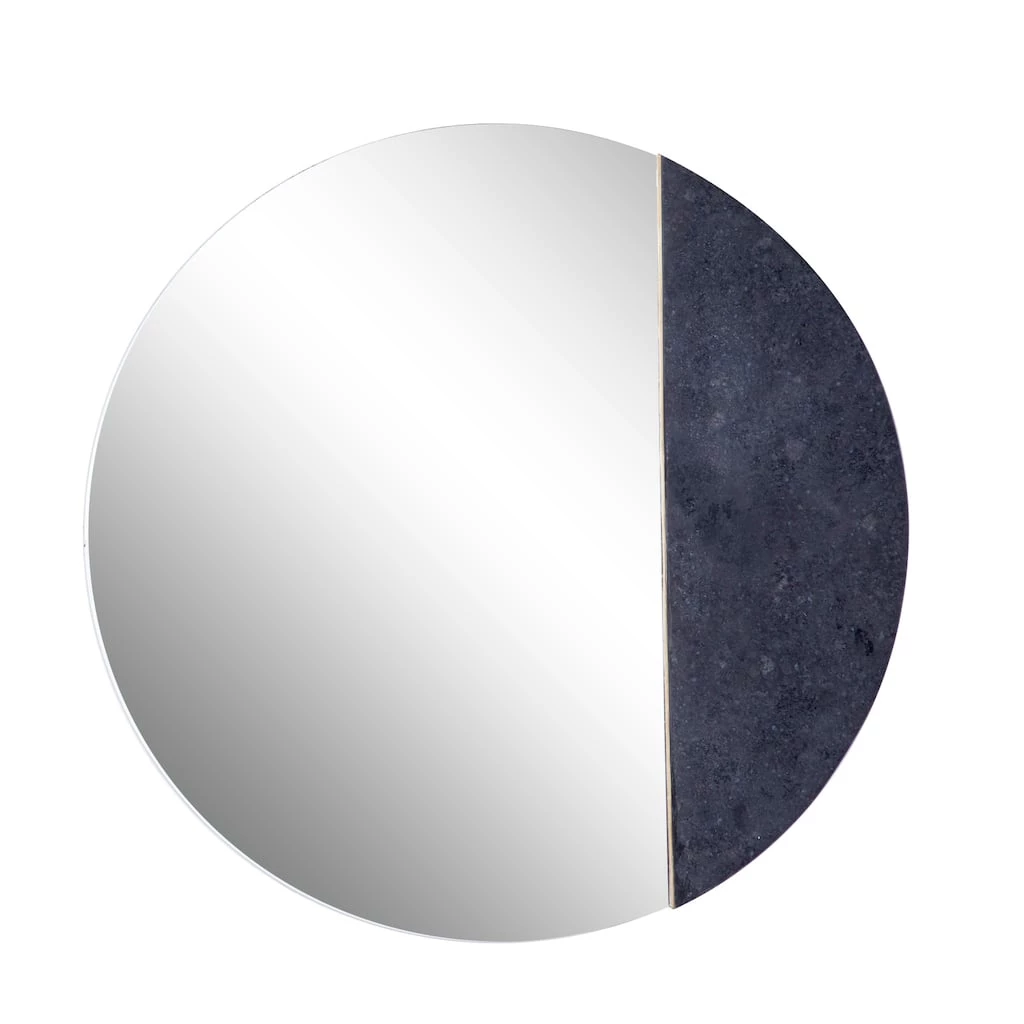 Top 10 π 28" Black Contemporary Marble Wall Mirror by Ivory and Iris π 1 Top 10 π 28" Black Contemporary Marble Wall Mirror by Ivory and Iris π