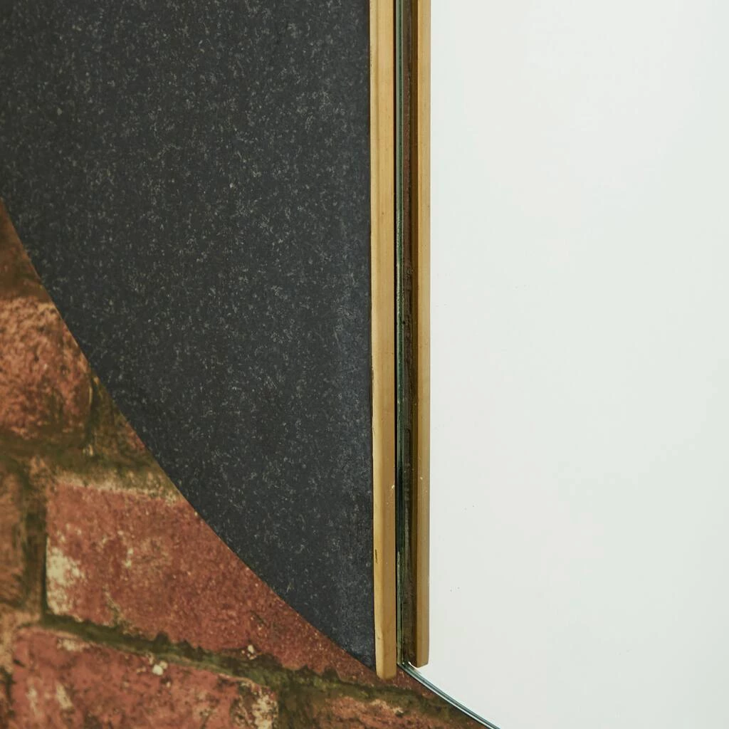 Top 10 π 28" Black Contemporary Marble Wall Mirror by Ivory and Iris π 3 Top 10 π 28" Black Contemporary Marble Wall Mirror by Ivory and Iris π - Image 3