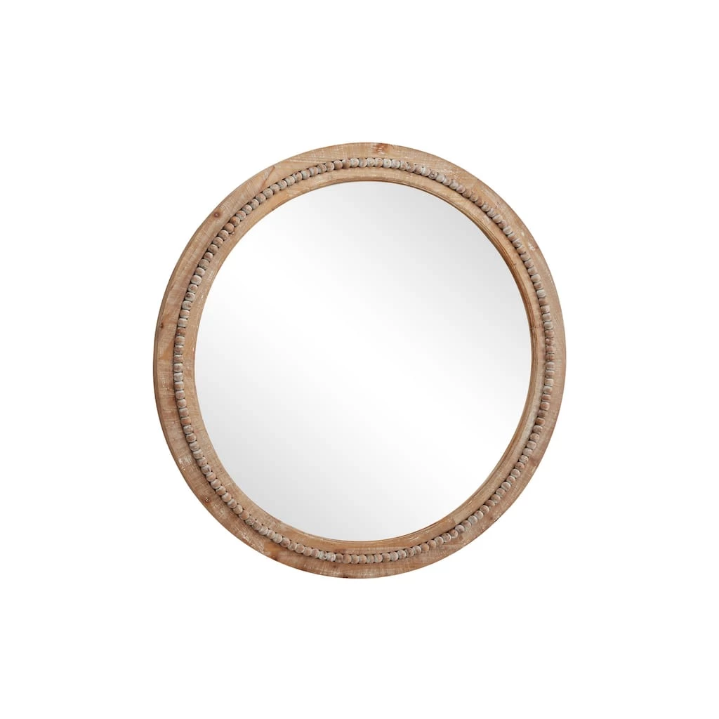 Brand new π 36" Light Brown Rustic Wood Wall Mirror by Ivory and Iris π 1 Brand new π 36" Light Brown Rustic Wood Wall Mirror by Ivory and Iris π