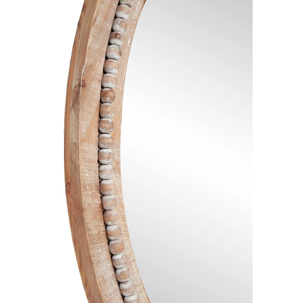 Brand new π 36" Light Brown Rustic Wood Wall Mirror by Ivory and Iris π 4 Brand new π 36" Light Brown Rustic Wood Wall Mirror by Ivory and Iris π - Image 4