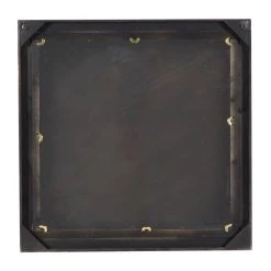 Wholesale 💯 32" Brown Industrial Wood Wall Mirror by Ivory and Iris 😀 -Cheap Ivory and Iris Store D362142S 5