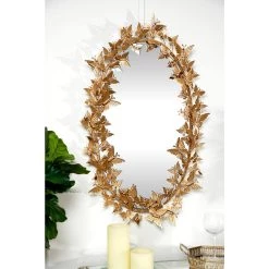 Flash Sale π Gold Glam Butterfly Metal Wall Mirror by Ivory and Iris π 15 Flash Sale π Gold Glam Butterfly Metal Wall Mirror by Ivory and Iris π -Cheap Ivory and Iris Store D362145S 8