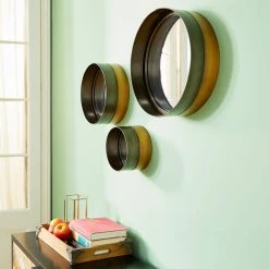 Brand new β Black Metal Wall Mirror Set by Ivory and Iris π₯ 16 Brand new β Black Metal Wall Mirror Set by Ivory and Iris π₯ -Cheap Ivory and Iris Store D362190S 8