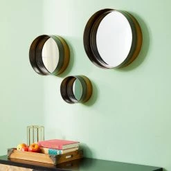 Brand new β Black Metal Wall Mirror Set by Ivory and Iris π₯ 17 Brand new β Black Metal Wall Mirror Set by Ivory and Iris π₯ -Cheap Ivory and Iris Store D362190S 9