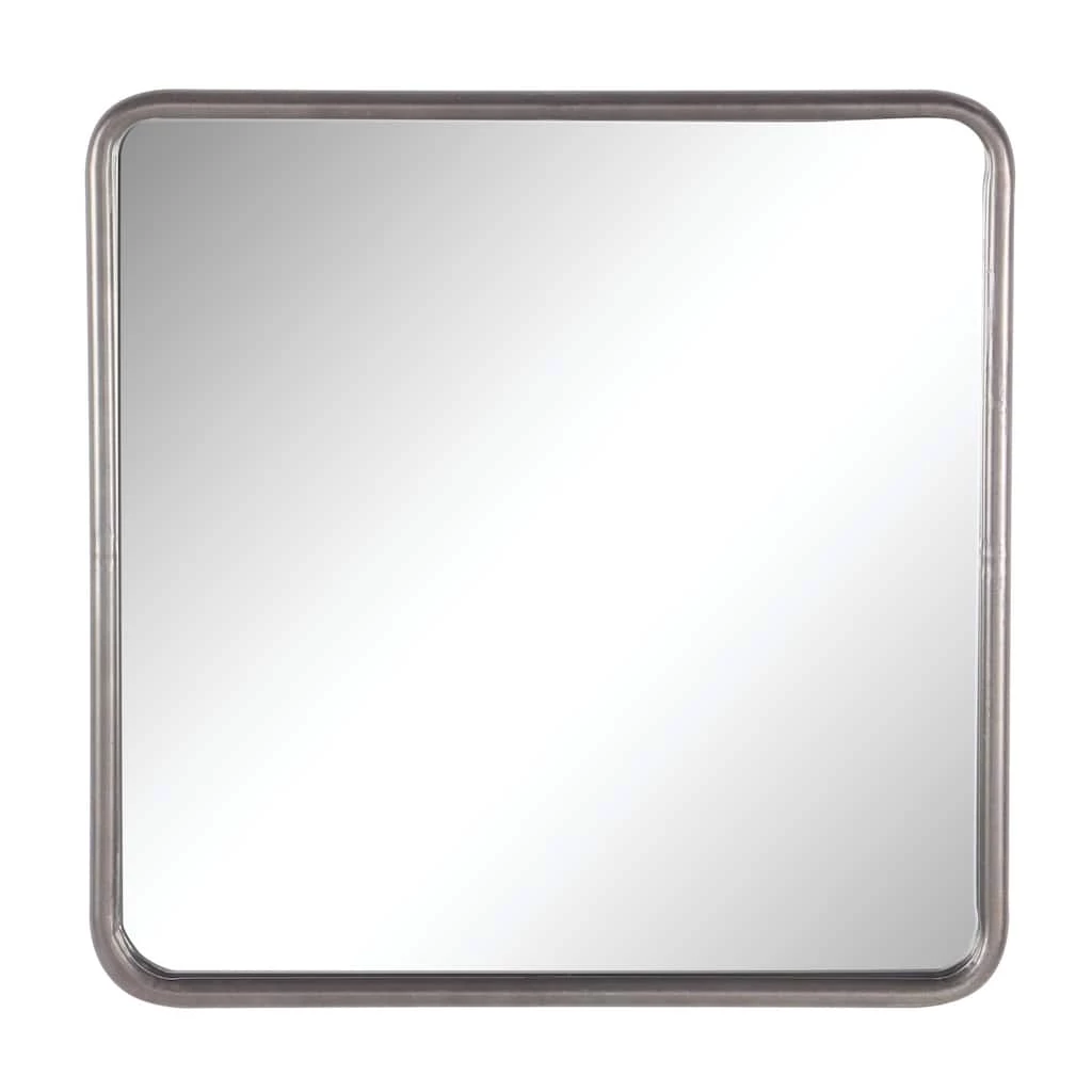 Best Sale π 30" Gray Metal Contemporary Wall Mirror by Ivory and Iris π₯ 1 Best Sale π 30" Gray Metal Contemporary Wall Mirror by Ivory and Iris π₯