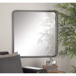 Best Sale π 30" Gray Metal Contemporary Wall Mirror by Ivory and Iris π₯ 11 Best Sale π 30" Gray Metal Contemporary Wall Mirror by Ivory and Iris π₯ -Cheap Ivory and Iris Store D362226S 6