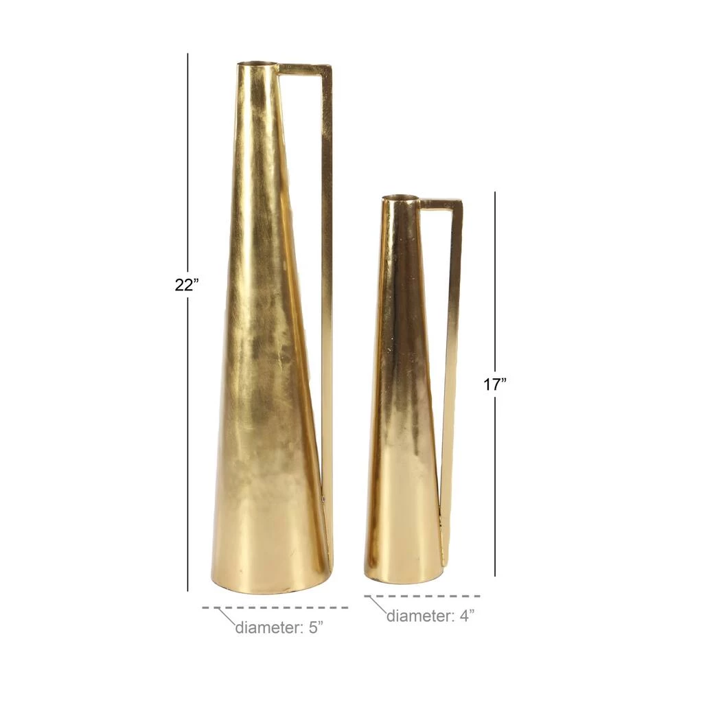 Outlet π Gold Metal Glam Vase Set by Ivory and Iris π 5 Outlet π Gold Metal Glam Vase Set by Ivory and Iris π - Image 5