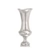 Cheapest 🎁 21" Silver Aluminum Traditional Vase by Ivory and Iris 🎉