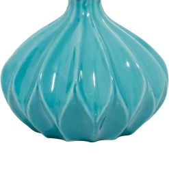 Discount ⌛ Blue Stoneware Modern Vase Set by Ivory and Iris 🤩 -Cheap Ivory and Iris Store D362911S 7