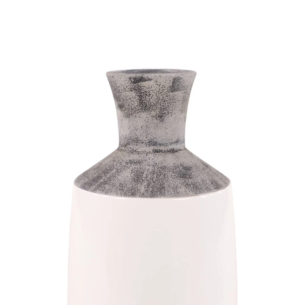 Best Pirce π White Stoneware Coastal Style Vase Set by Ivory and Iris π₯ 2 Best Pirce π White Stoneware Coastal Style Vase Set by Ivory and Iris π₯ - Image 2