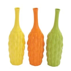 Best Sale 👏 18" Bright Ceramic Coastal Vase Set by Ivory and Iris ❤️