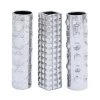 Discount 🎁 12" Silver Ceramic Glam Vase Set by Ivory and Iris 🤩