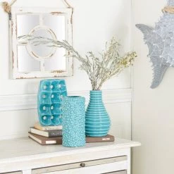 Outlet π Blue Stoneware Modern Vase Set by Ivory and Iris π 23 Outlet π Blue Stoneware Modern Vase Set by Ivory and Iris π -Cheap Ivory and Iris Store D362969S 12