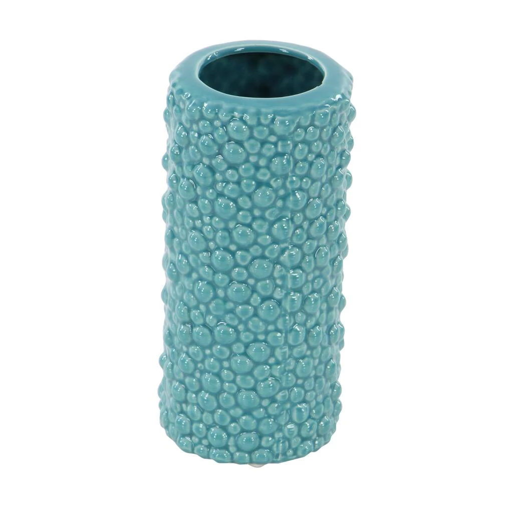 Outlet π Blue Stoneware Modern Vase Set by Ivory and Iris π 3 Outlet π Blue Stoneware Modern Vase Set by Ivory and Iris π - Image 3