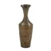 Outlet 🔥 Dark Brown Bamboo Traditional Vase by Ivory and Iris 💯
