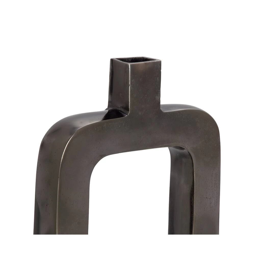 Flash Sale π― Black Aluminum Contemporary Vase by Ivory and Iris π₯ 3 Flash Sale π― Black Aluminum Contemporary Vase by Ivory and Iris π₯ - Image 3