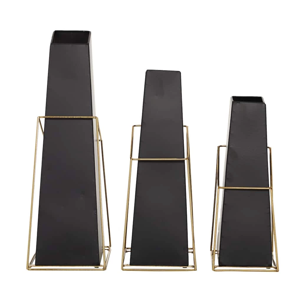 Best reviews of 𧨠Black Metal Contemporary Vase Set by Ivory and Iris π 2 Best reviews of 𧨠Black Metal Contemporary Vase Set by Ivory and Iris π - Image 2