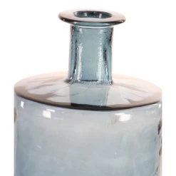 Cheapest ⭐ Charcoal Glass Coastal Vase by Ivory and Iris 🎁 -Cheap Ivory and Iris Store D362977S 3