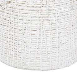 Deals 😉 White Terracotta Coastal Style Vase by Ivory and Iris ❤️ -Cheap Ivory and Iris Store D362987S 4
