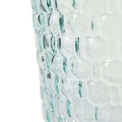 Budget ✨ 17" Blue Glass Farmhouse Vase by Ivory and Iris ✔️ -Cheap Ivory and Iris Store D362996S 7