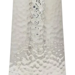 Brand new 😀 14" Silver Stainless Steel Contemporary Vase by Ivory and Iris 🥰 -Cheap Ivory and Iris Store D363000S 3