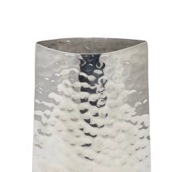 Brand new 😀 14" Silver Stainless Steel Contemporary Vase by Ivory and Iris 🥰 -Cheap Ivory and Iris Store D363000S 4