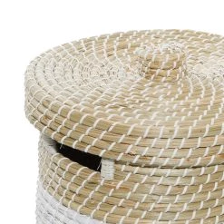 Cheap 🤩 Brown Seagrass Natural Storage Basket Set by Ivory and Iris 🌟 -Cheap Ivory and Iris Store D364329S 5
