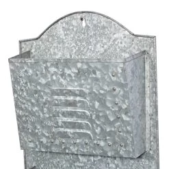 Best Pirce 🎉 35" Gray Metal Farmhouse Magazine Rack by Ivory and Iris 🛒 -Cheap Ivory and Iris Store D364330S 4