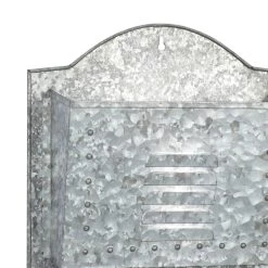 Best Pirce 🎉 35" Gray Metal Farmhouse Magazine Rack by Ivory and Iris 🛒 -Cheap Ivory and Iris Store D364330S 5