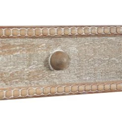 Deals 🔥 Brown Wood Rustic Wall Rack Set by Ivory and Iris 😀 -Cheap Ivory and Iris Store D364331S 4