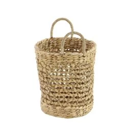 New ✔️ Brown Seagrass Natural Storage Basket Set by Ivory and Iris 🔔 -Cheap Ivory and Iris Store D364335S 5